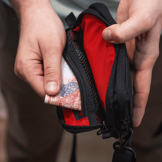 Amenity Kit Dual Pocket Pouch