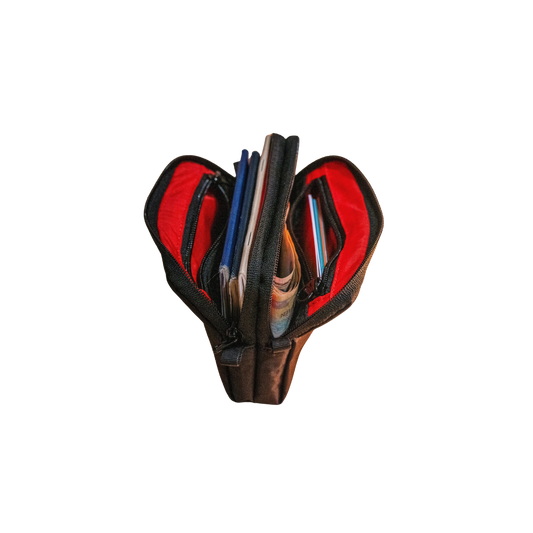 Amenity Kit Dual Pocket Pouch